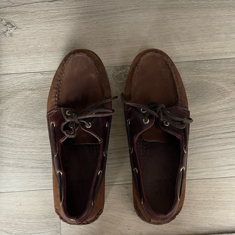 Sperry Men's Two-Tone Leather Boat Shoes